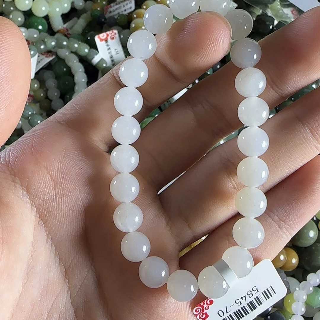 和田玉手链未镶嵌106