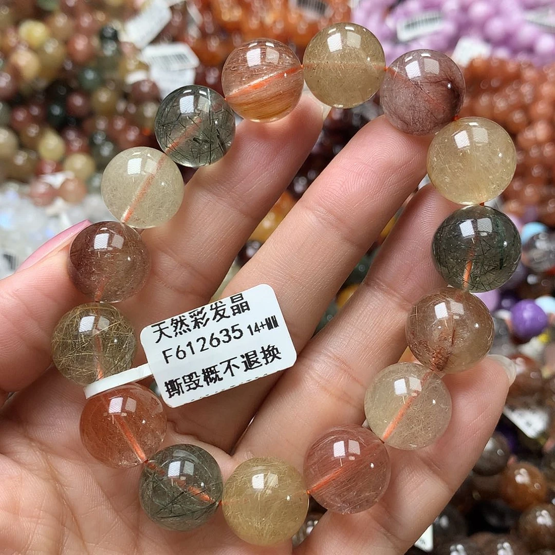 水晶手链未镶嵌，，