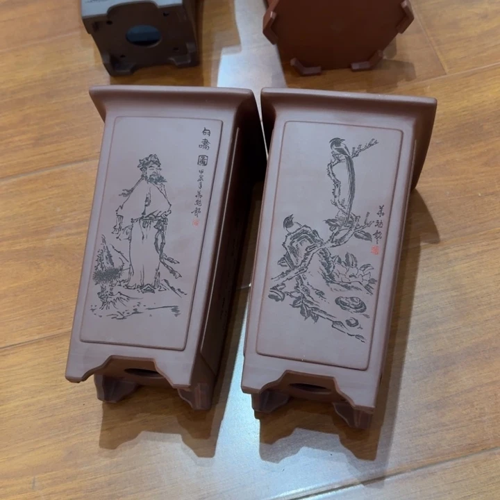 紫砂花盆刘****哥全手工制作