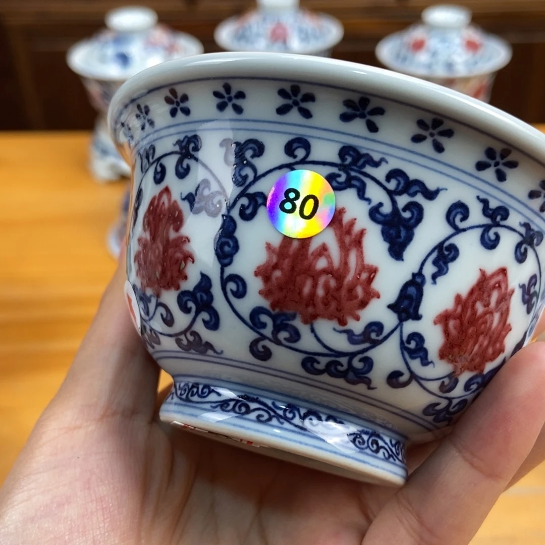 手绘现代茶具非古董风**缘
