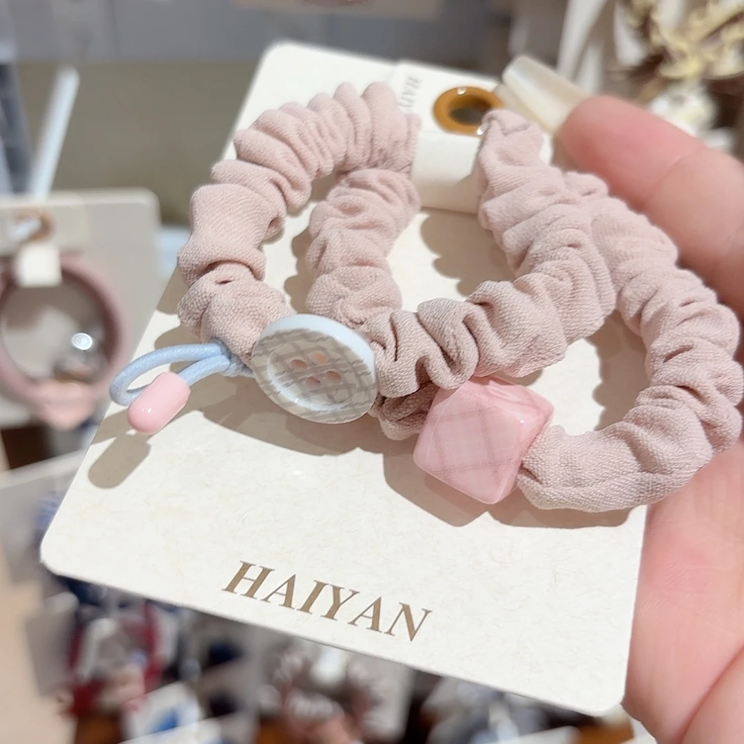 皮质铁合金发饰发夹