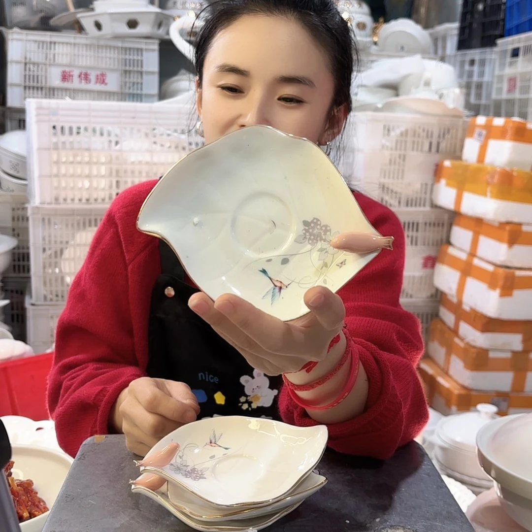 盘微瑕产品………六个小鸟碟