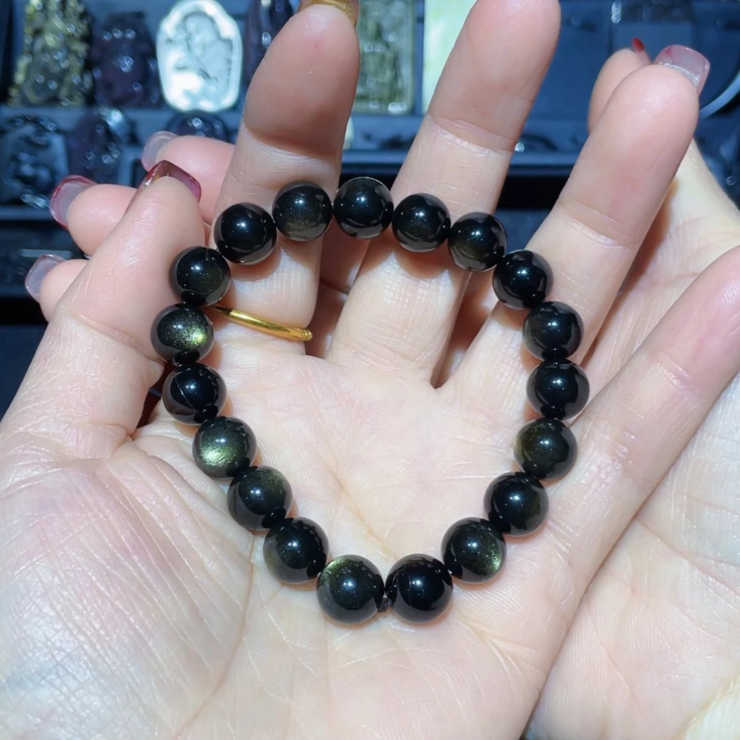 【闪购商品】黑曜岩手链未镶嵌凤**仙