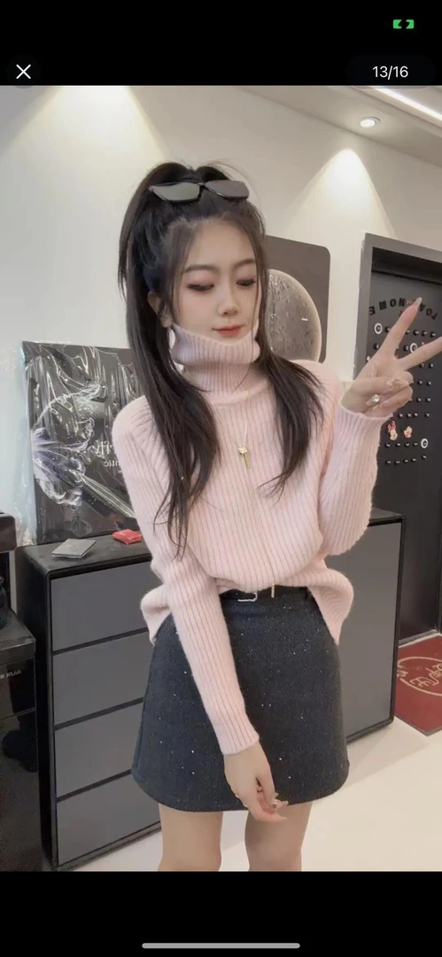 艾美店高领洋气打底衣