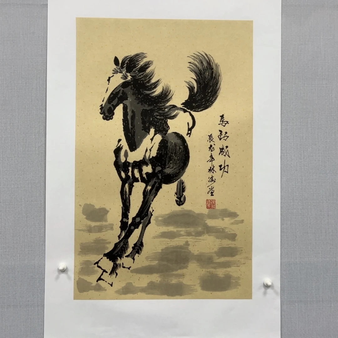 国画国画作品宣纸纯手绘