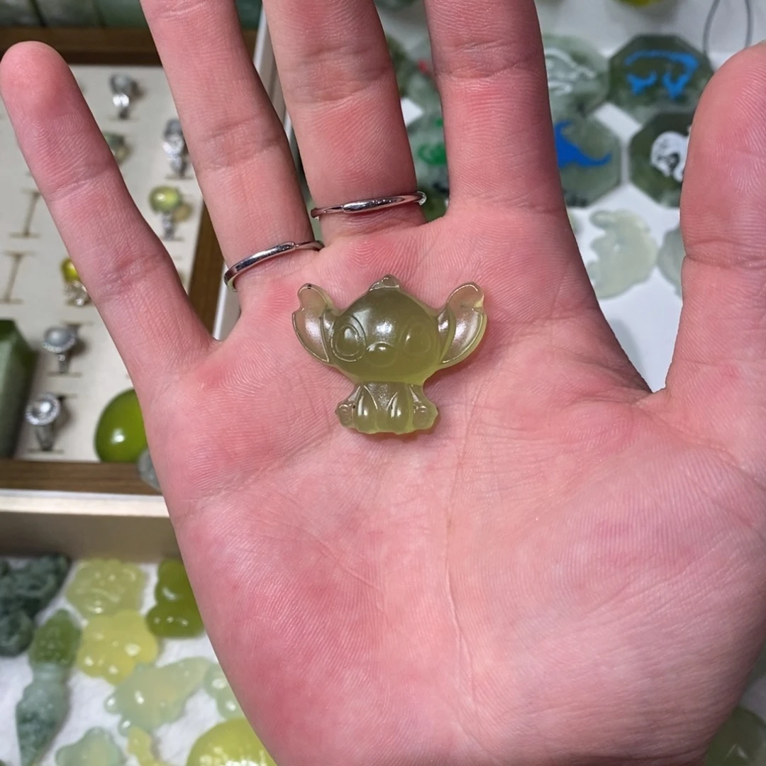 未镶嵌岫玉吊坠(不含链)两单包邮