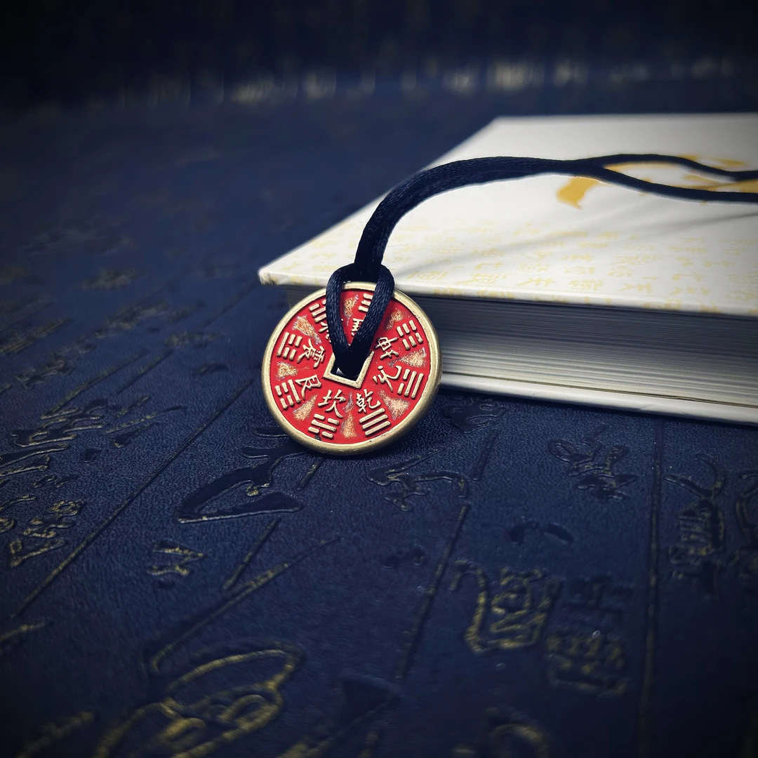 黄铜吊坠 丙午马年中式古风复古做旧男士女士个性素款创意项坠