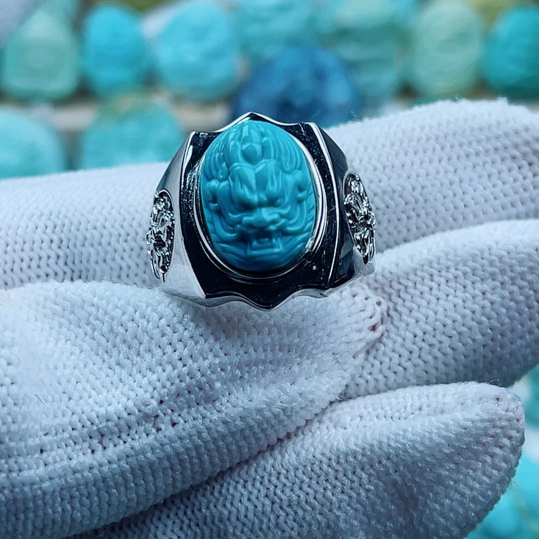 绿松石未镶嵌珠宝奇石