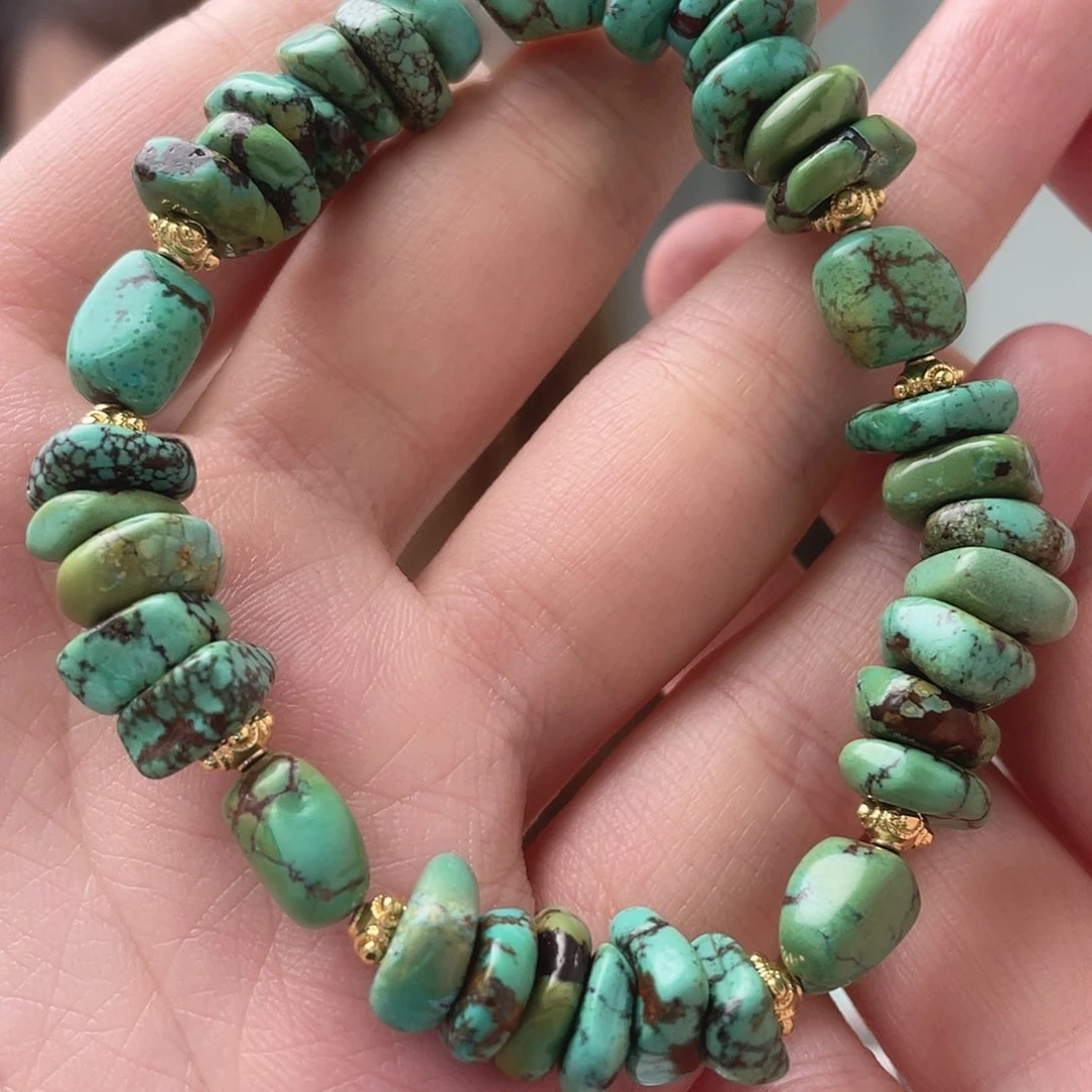 绿松石未镶嵌手串