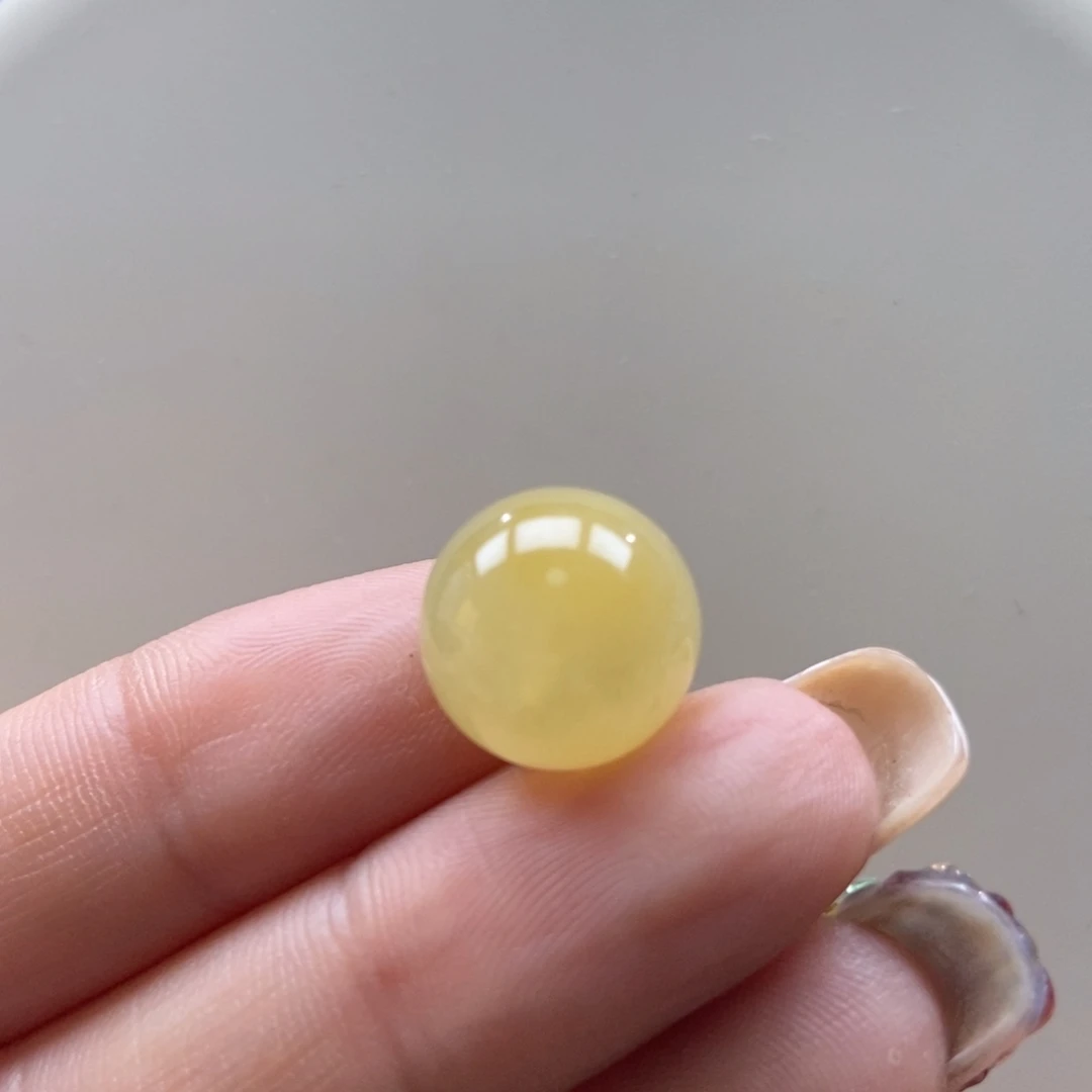 翡翠颈饰未镶嵌翡翠冰黄翡卡13➕