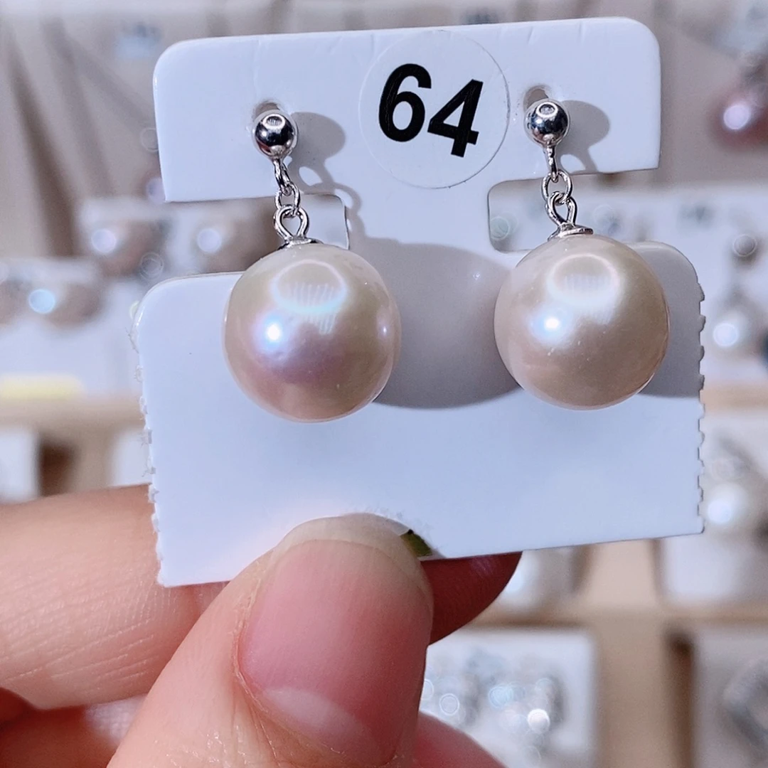 颈饰银S925镶嵌淡水珍珠