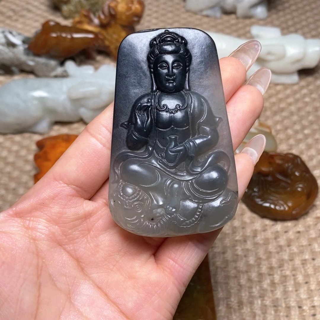 白玉菩提吊坠白玉菩提白玉菩提摆件