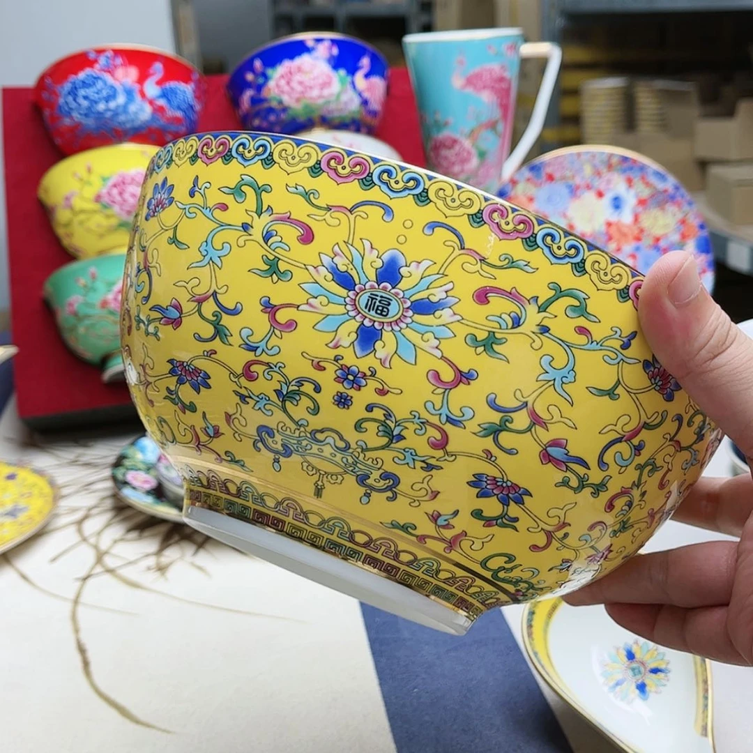 【闪购商品】珐琅8英寸1黄。。。。。