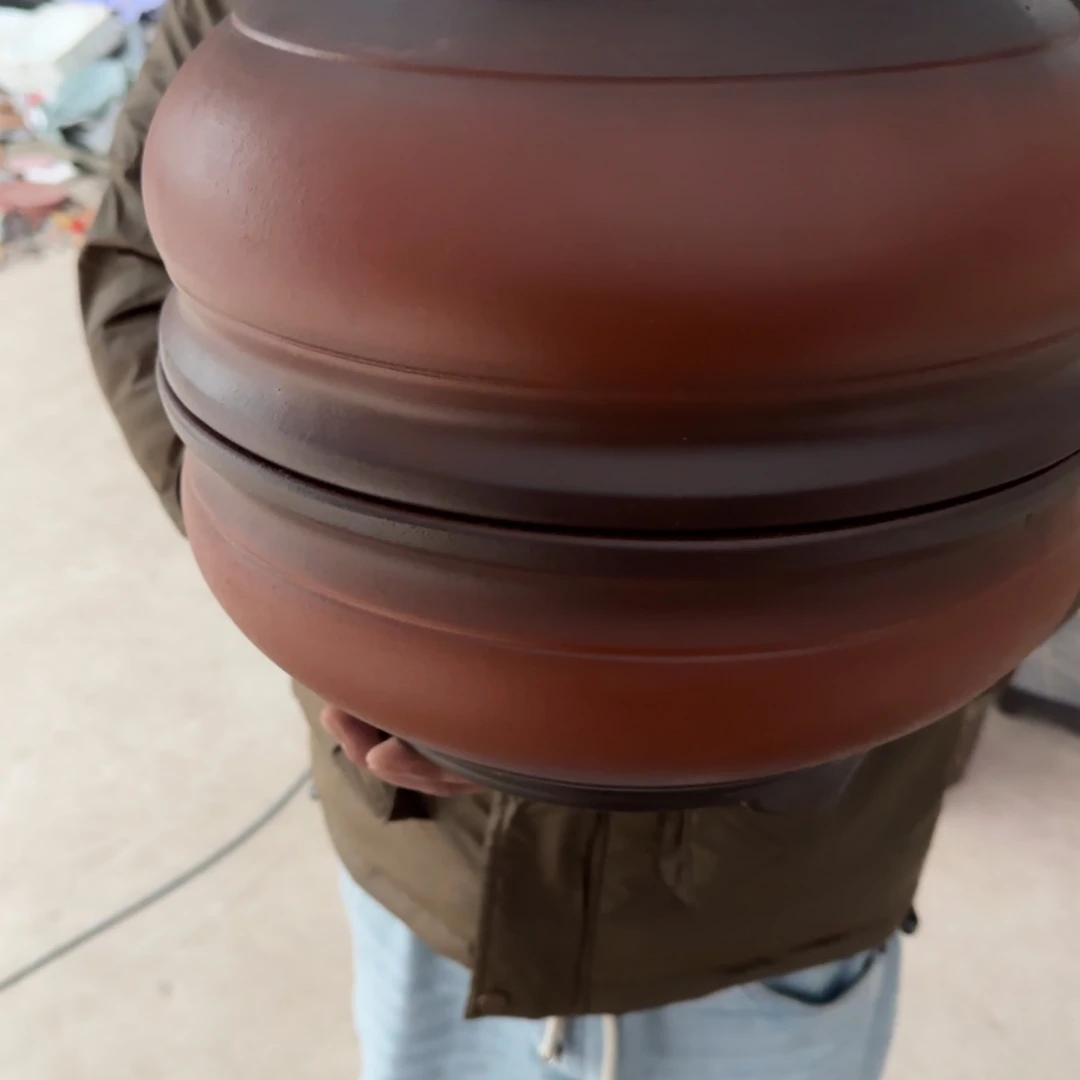 紫砂花盆口径25.11口径