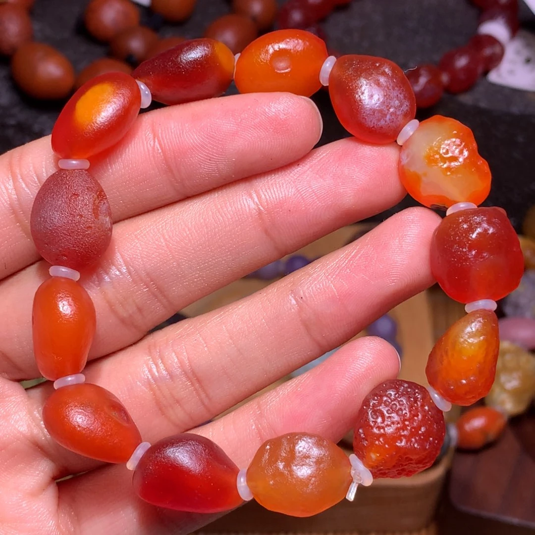 未镶嵌玛瑙/玉髓珠宝半成品