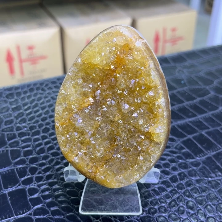 水晶发饰未镶嵌黄金蛋