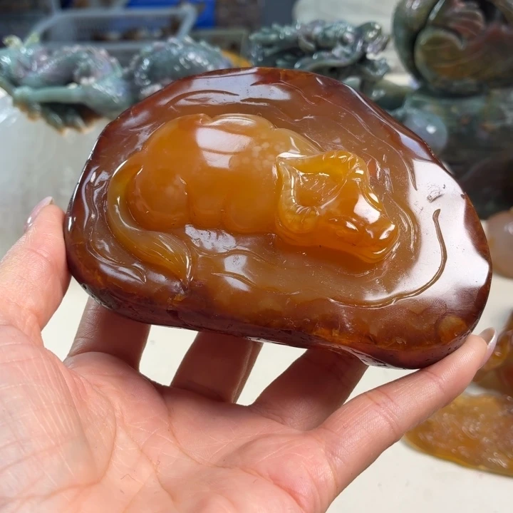 未镶嵌吊坠(不含链)玛瑙/玉髓
