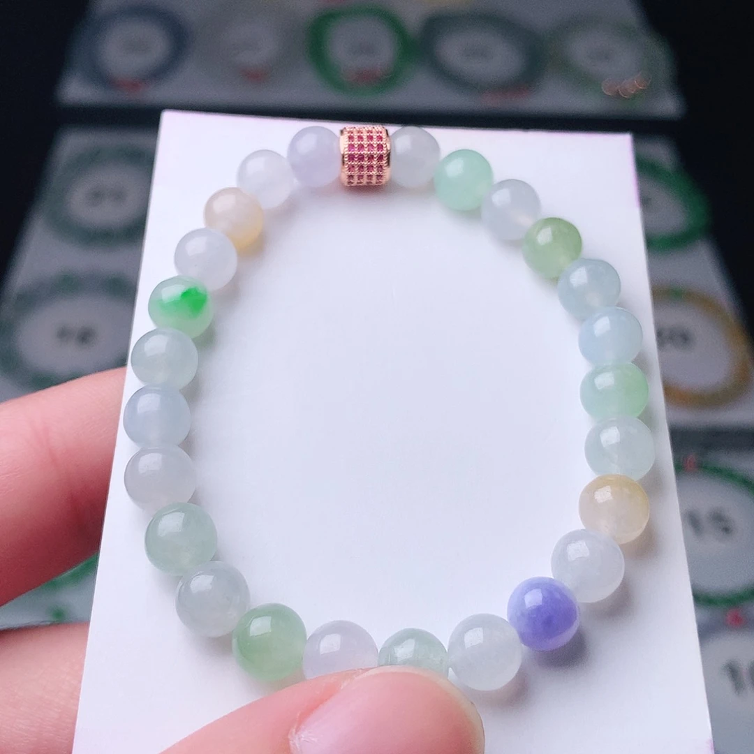 翡翠未镶嵌手链翡翠