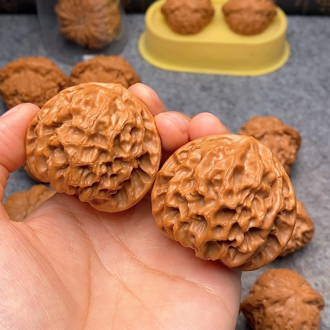 文玩核桃把件毕业款龙鳞47尺精品