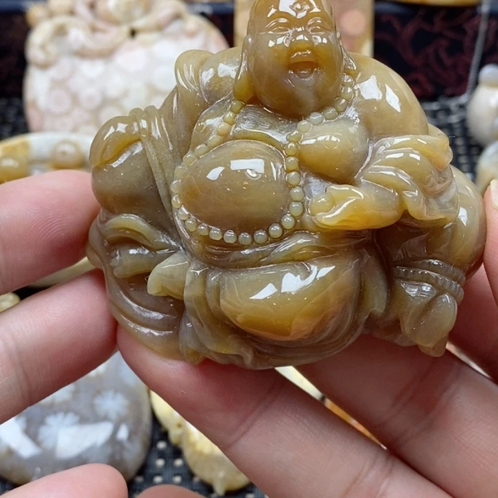 石英质玉颈饰未镶嵌