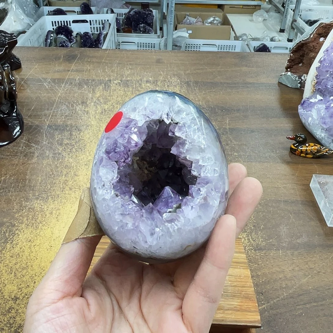 摆件紫晶未镶嵌晶体