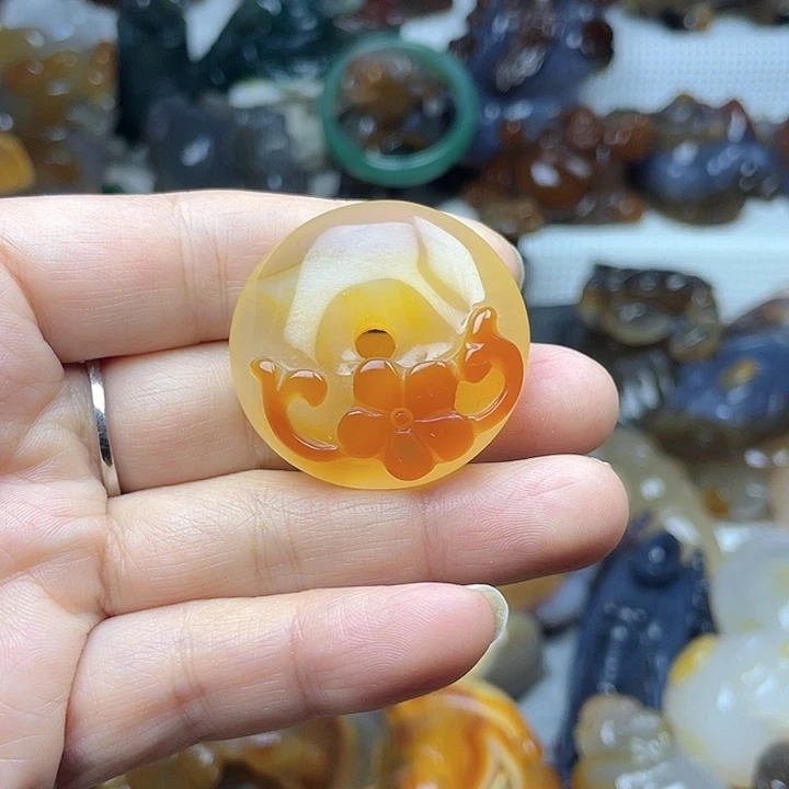 玛瑙/玉髓饰品未镶嵌