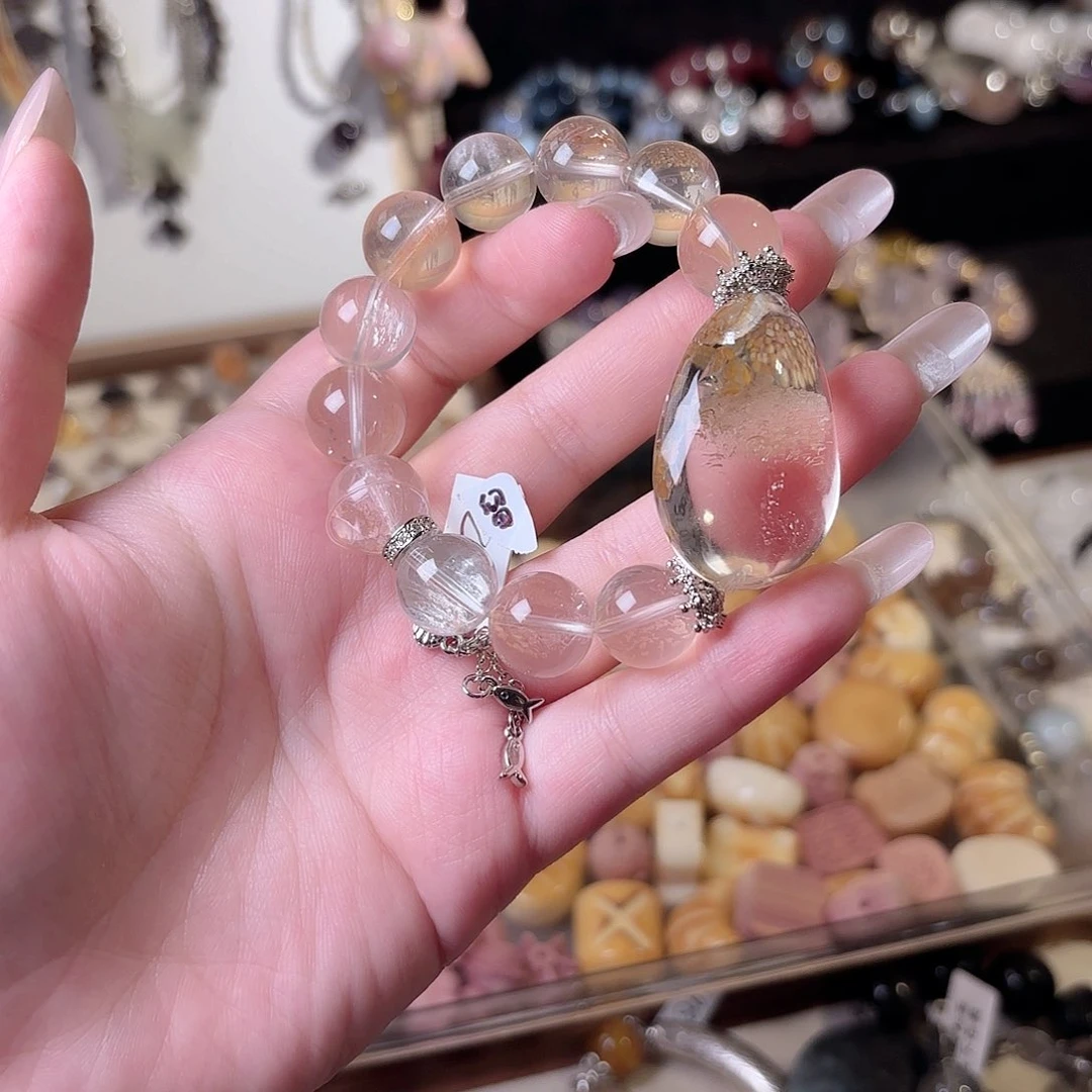 陈***）水晶手链合金手串