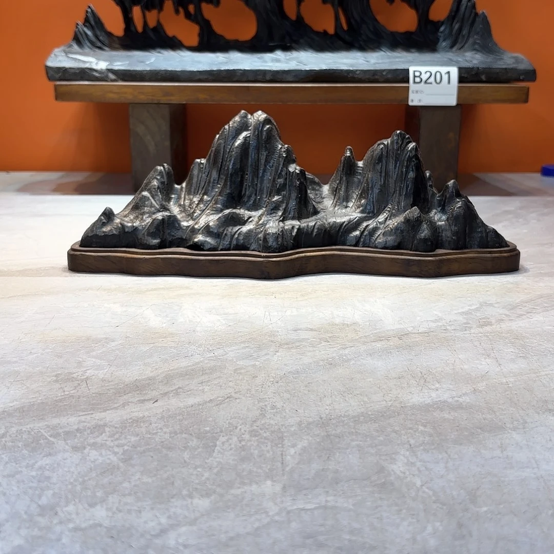 摆件妙**然灵璧石奇石摆件