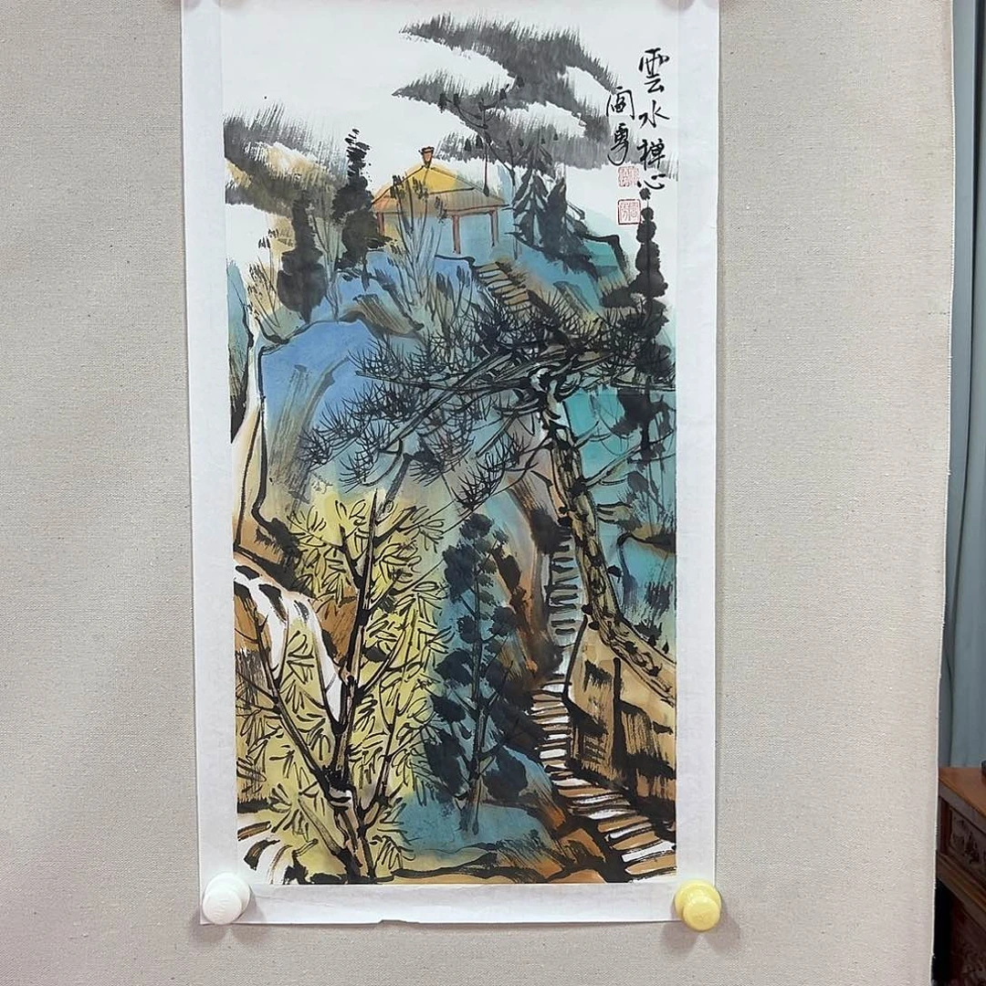 国画童建明老师艺术精品