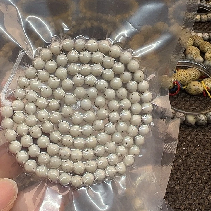 手串星月菩提海南原生态6圆龙蛋