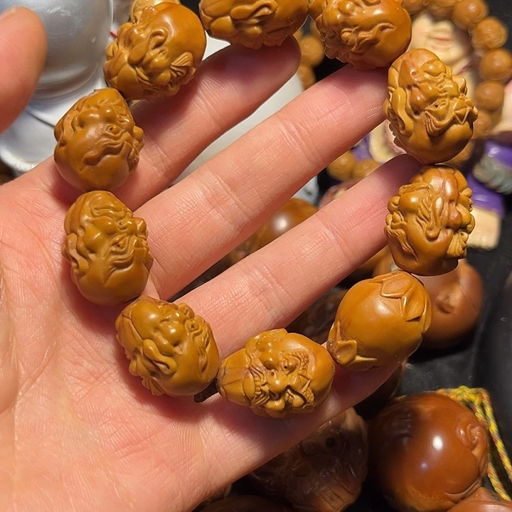 手串/手链橄榄核写实罗汉^_^