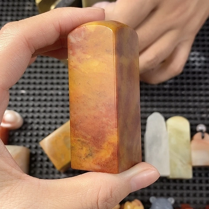 臻***景寿山石现场直播手工制作
