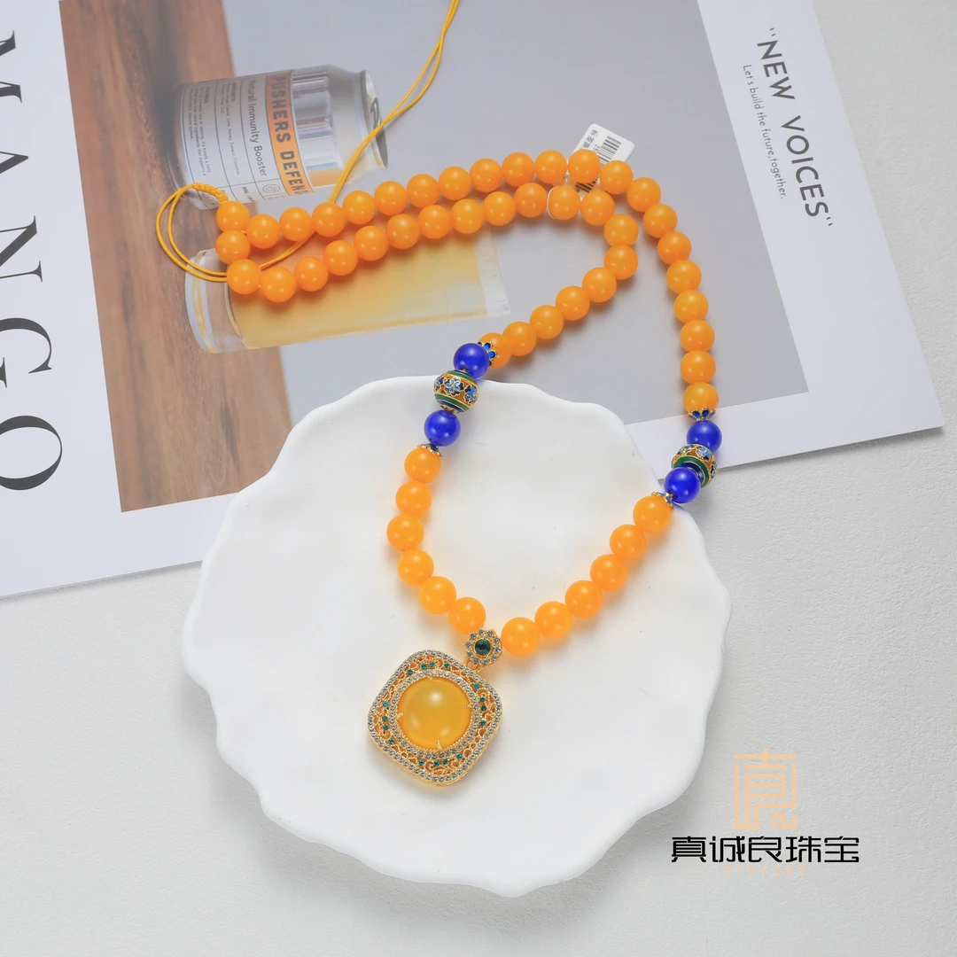 【真诚良】MN055甄选皇玛项链DIY项链