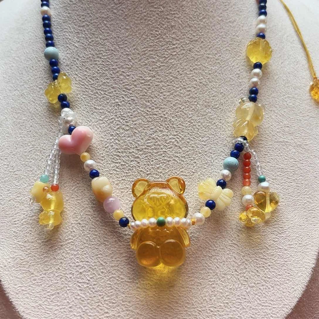 琥珀手链未镶嵌琥珀