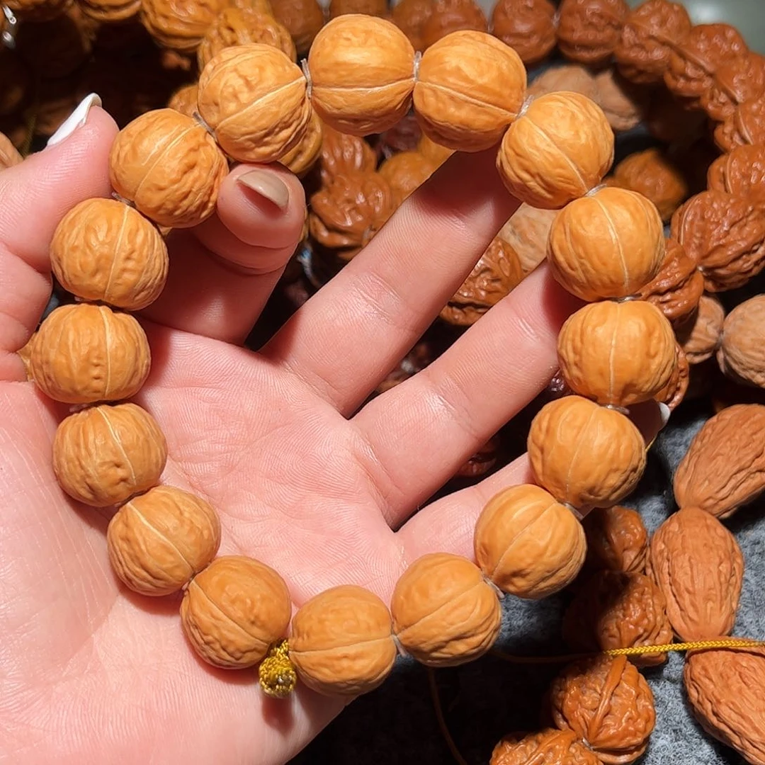 手串文玩核桃A*白茶手串