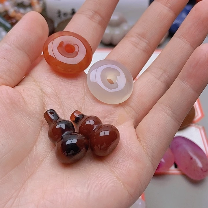 【闪购商品】未镶嵌玛瑙/玉髓珠宝半成品好**体