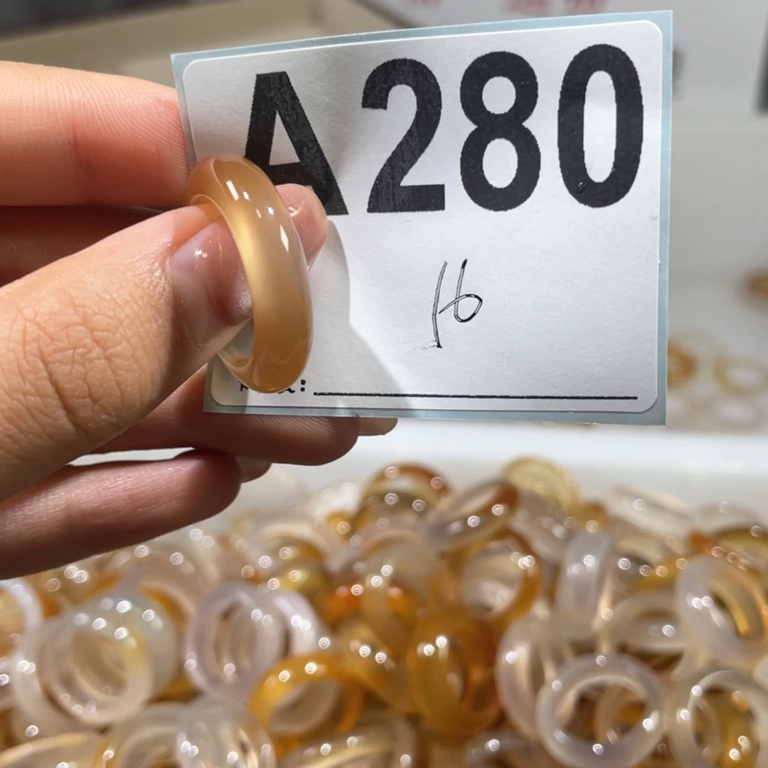 玛瑙/玉髓戒指合金280