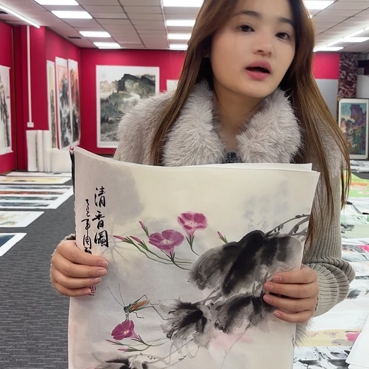 国画国画纯手绘作品