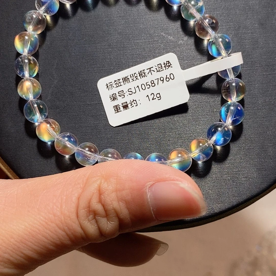 月光石手链未镶嵌J月光石手链