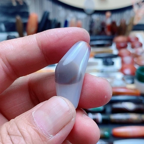 玛瑙/玉髓颈饰合金