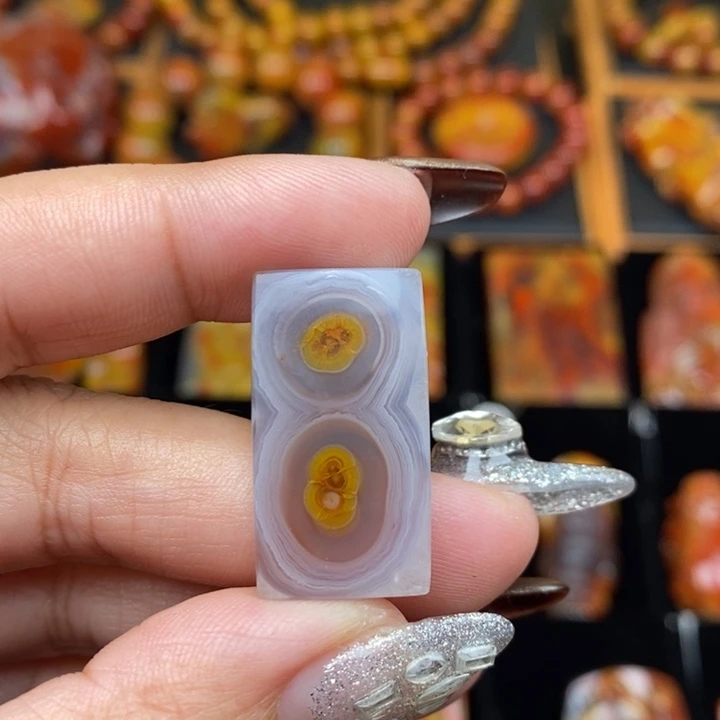 玛瑙/玉髓未镶嵌颈饰