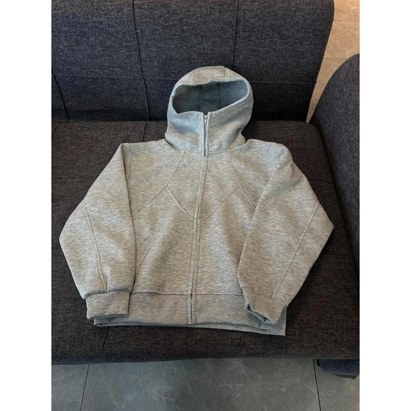 Z29 春秋设计感痞帅高街连帽卫衣