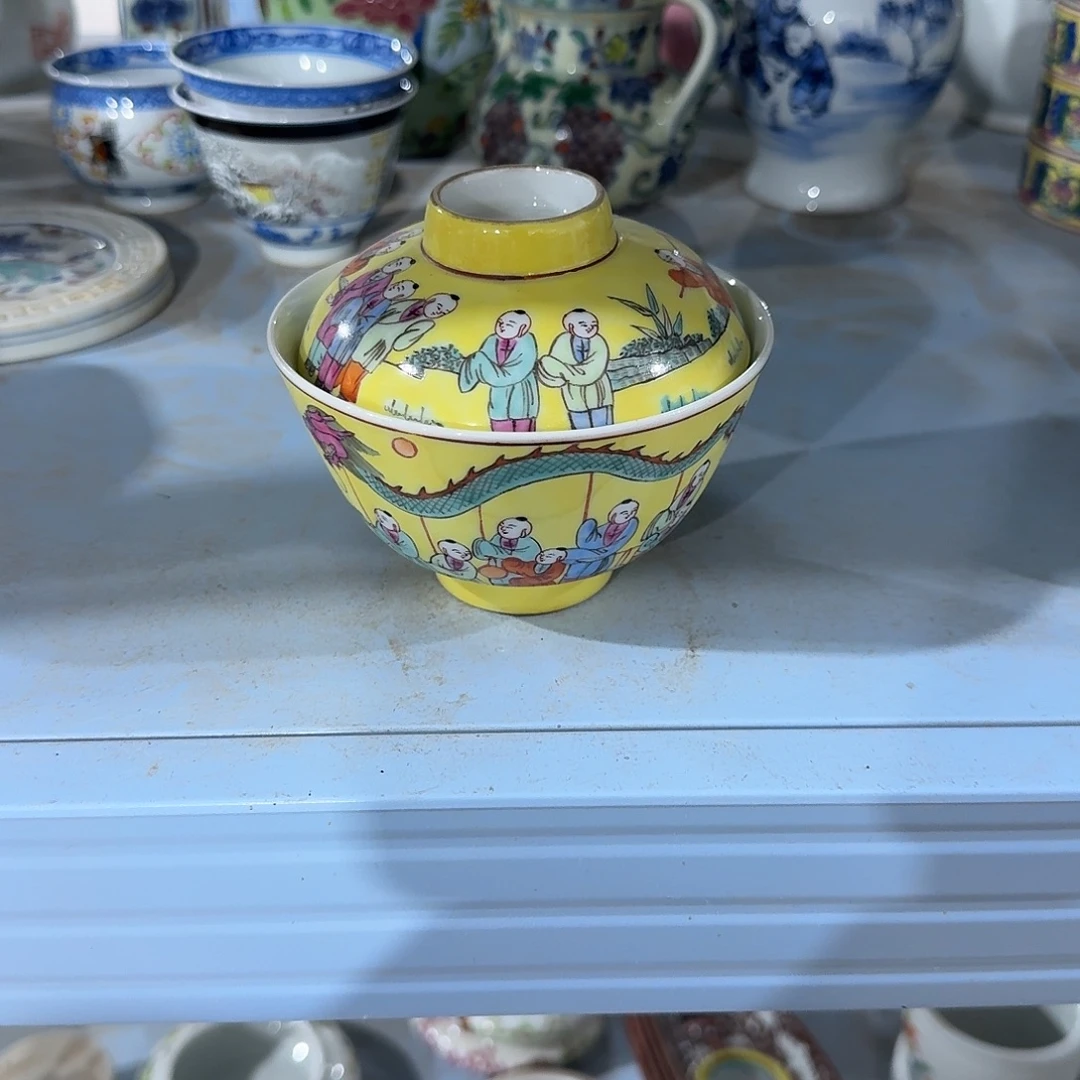 陶其他摆件手绘瓷器处理了