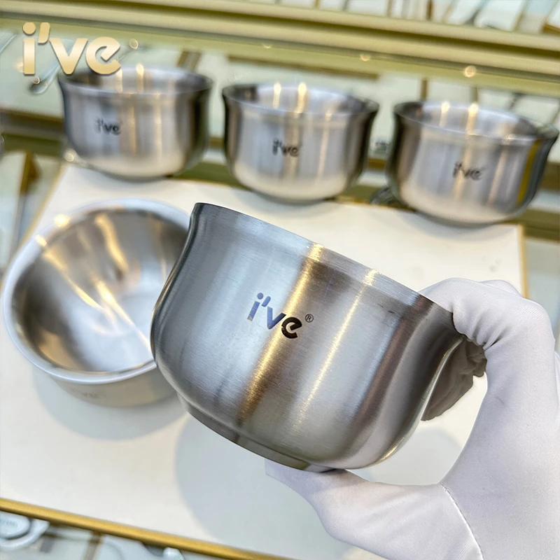 不锈钢饭碗304食品级双层隔热碗家用儿童防烫碗汤碗大碗加厚饭碗