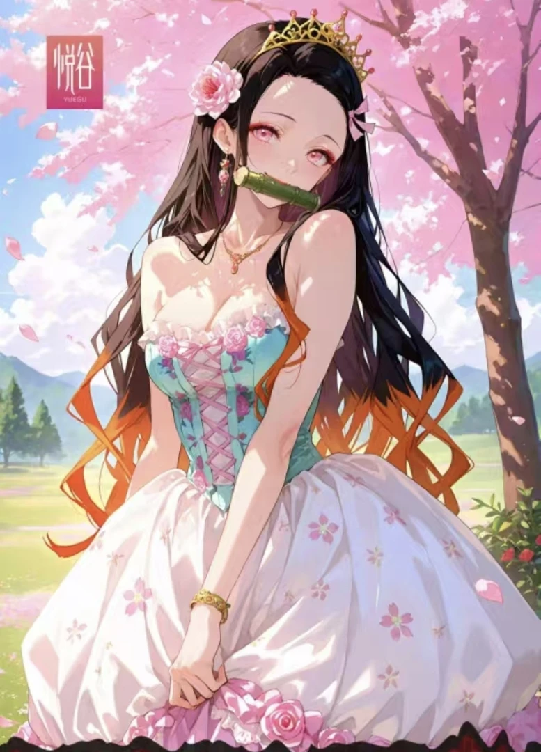 【悦谷文创】【鬼灭之刃】二创动漫全系列工艺鬼灭收藏色纸《默认代拆》