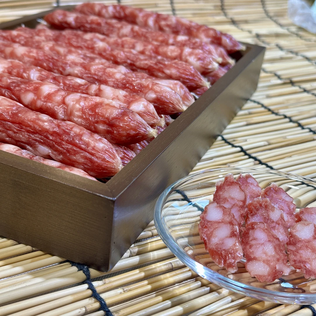 【腊肠】广式农家跑山猪咸甜适中肉质紧实