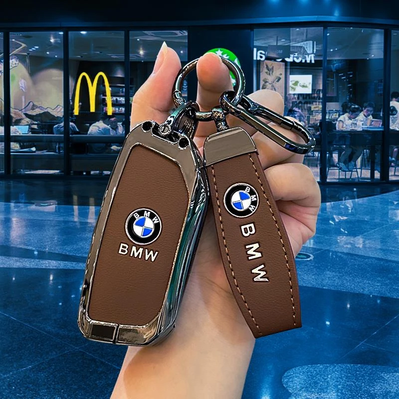 适用于宝马x3钥匙套x5/x1三系五系刀锋530/i3/4系325li高级感壳扣