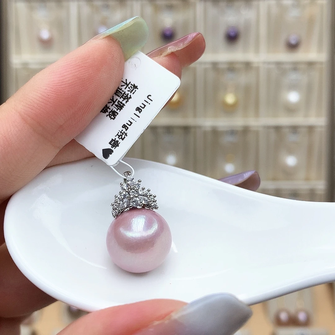 颈饰合金淡水珍珠