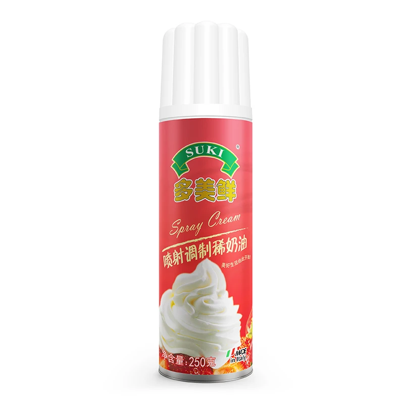 多美鲜喷射稀奶油250g