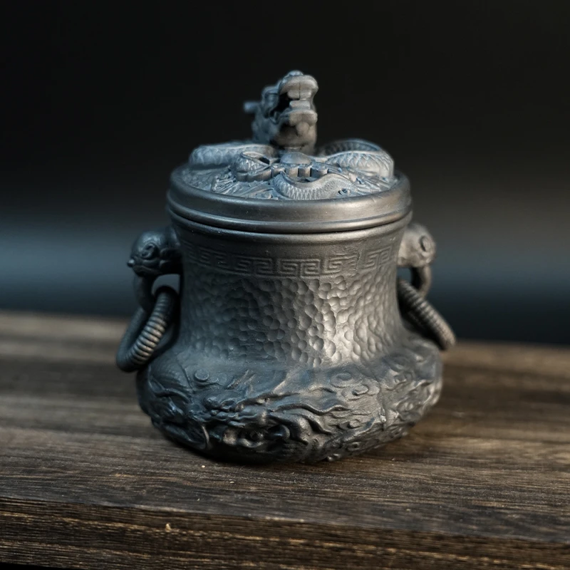 TIGER老虎出品·珍藏级 青白泥罐双环
